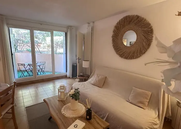 Grand T2 48m2 Calme Parking Port Santa Lucia Apartment *